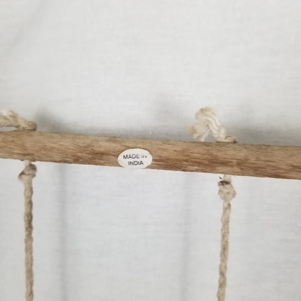 Neutral Shell and Driftwood Hanging Wall Decor